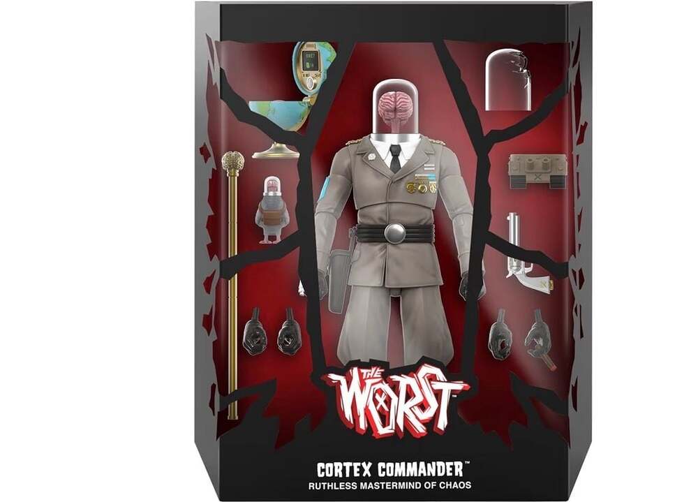 Super7 The Worst ULTIMATES! Wave 3 Cortex Commander 7-Inch Action Figure - Picture 3 of 4